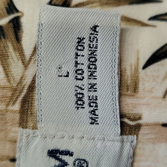 WINDHAM POINYE, mens button down casual shirt. Size large. 100% cotton. - Picture 8 of 8